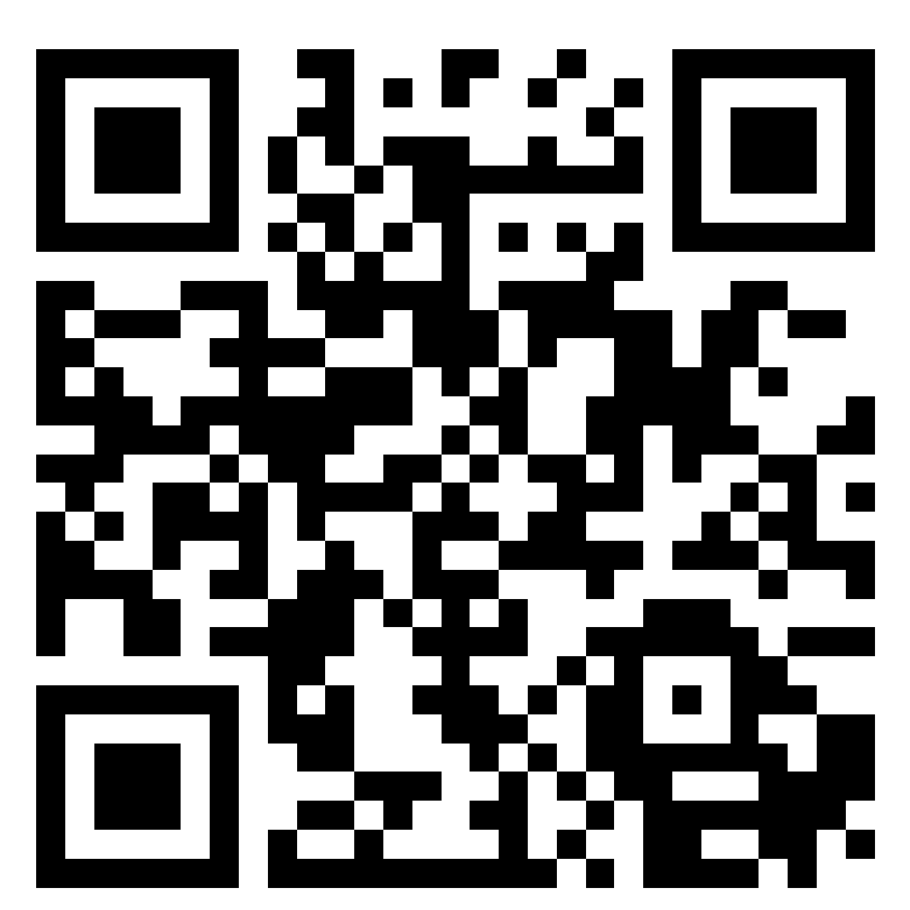 QR code linking to the Belwood Terrace application request form